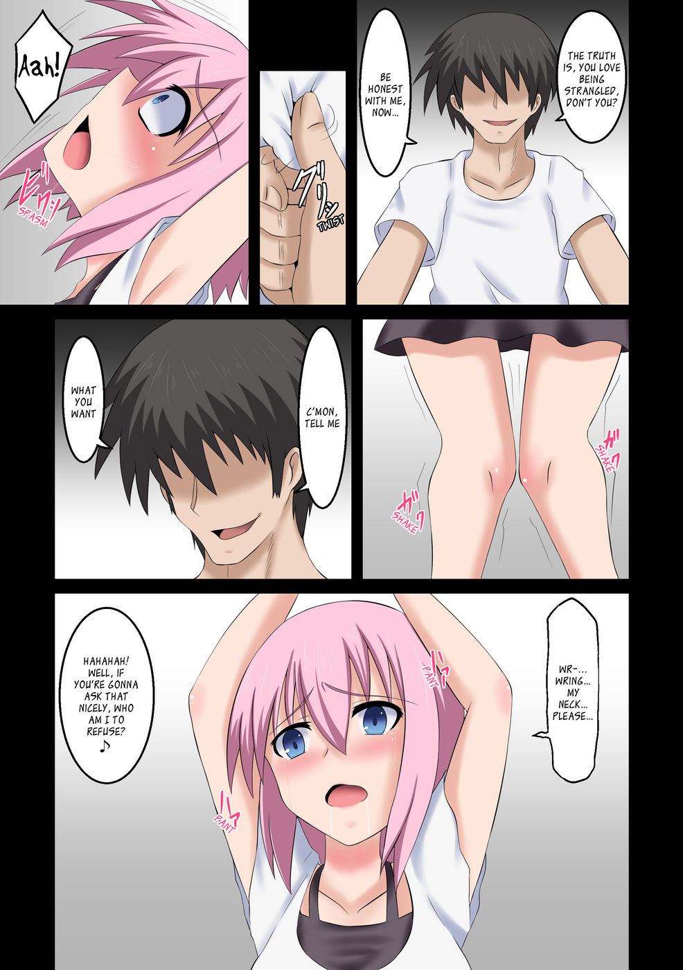 Hentai Manga Comic-Asphyxiation Play-Chapter 1-16